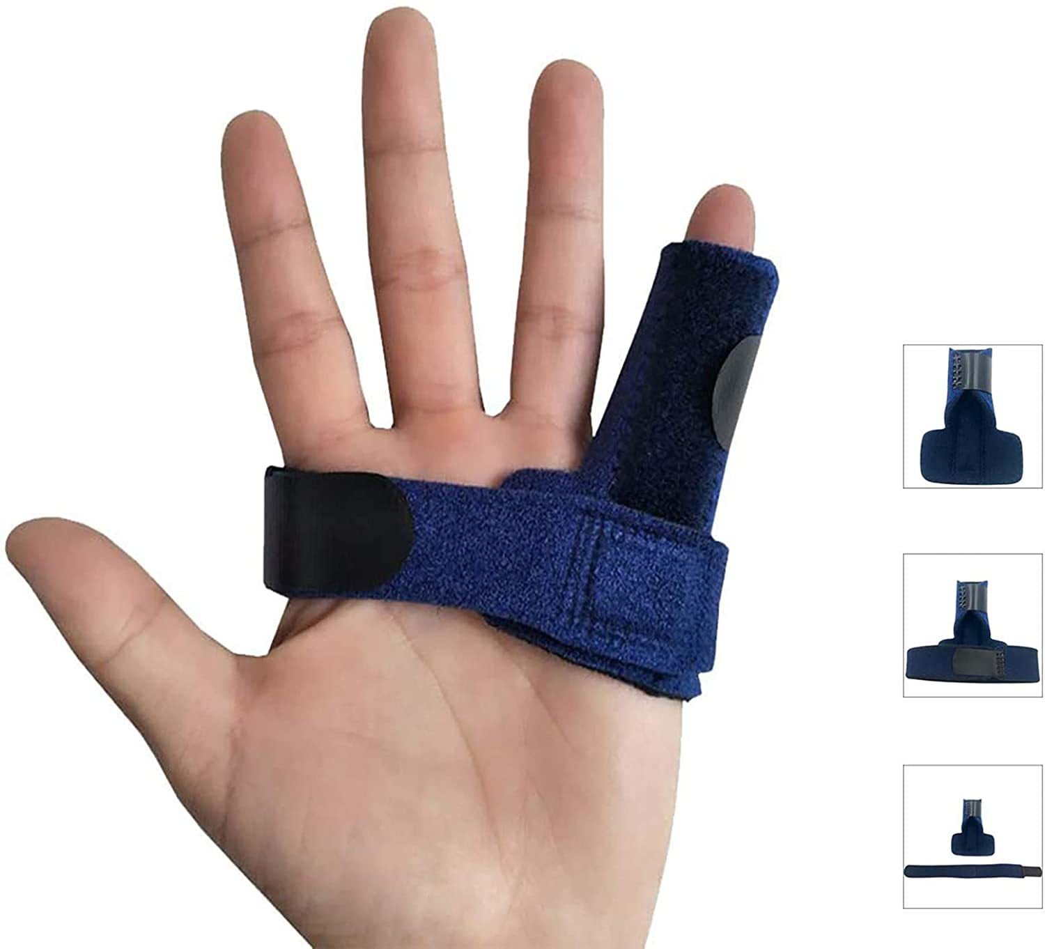 1Pcs Aluminum Trigger Finger Splint Mallet Finger Brace Finger Knuckle  Immobilization for Index Middle Ring Finger Pain Relief - AliExpress